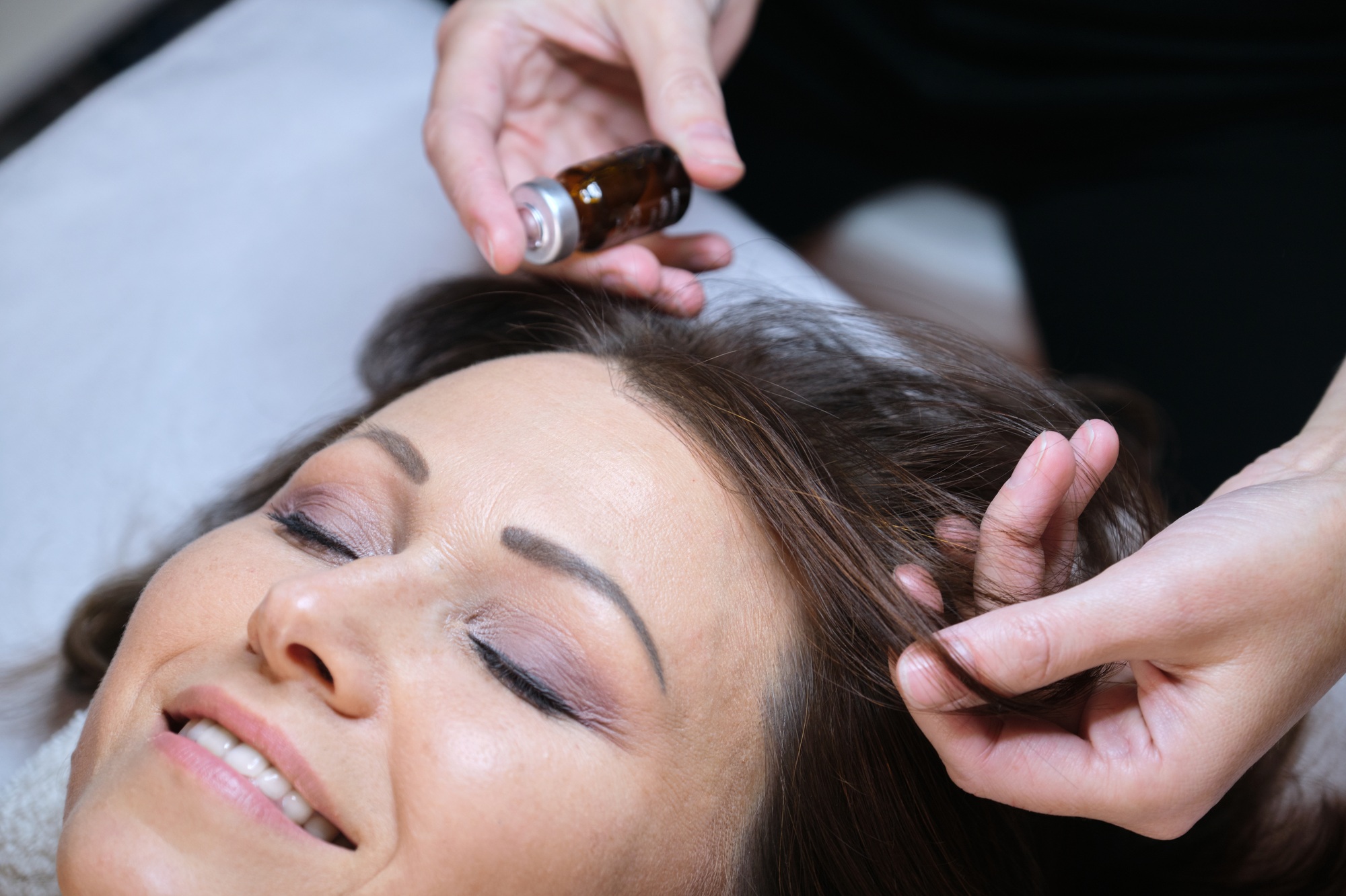 Inicio 5 Mesotherapy, hair treatment. Cosmetics for strengthening and hair growth
